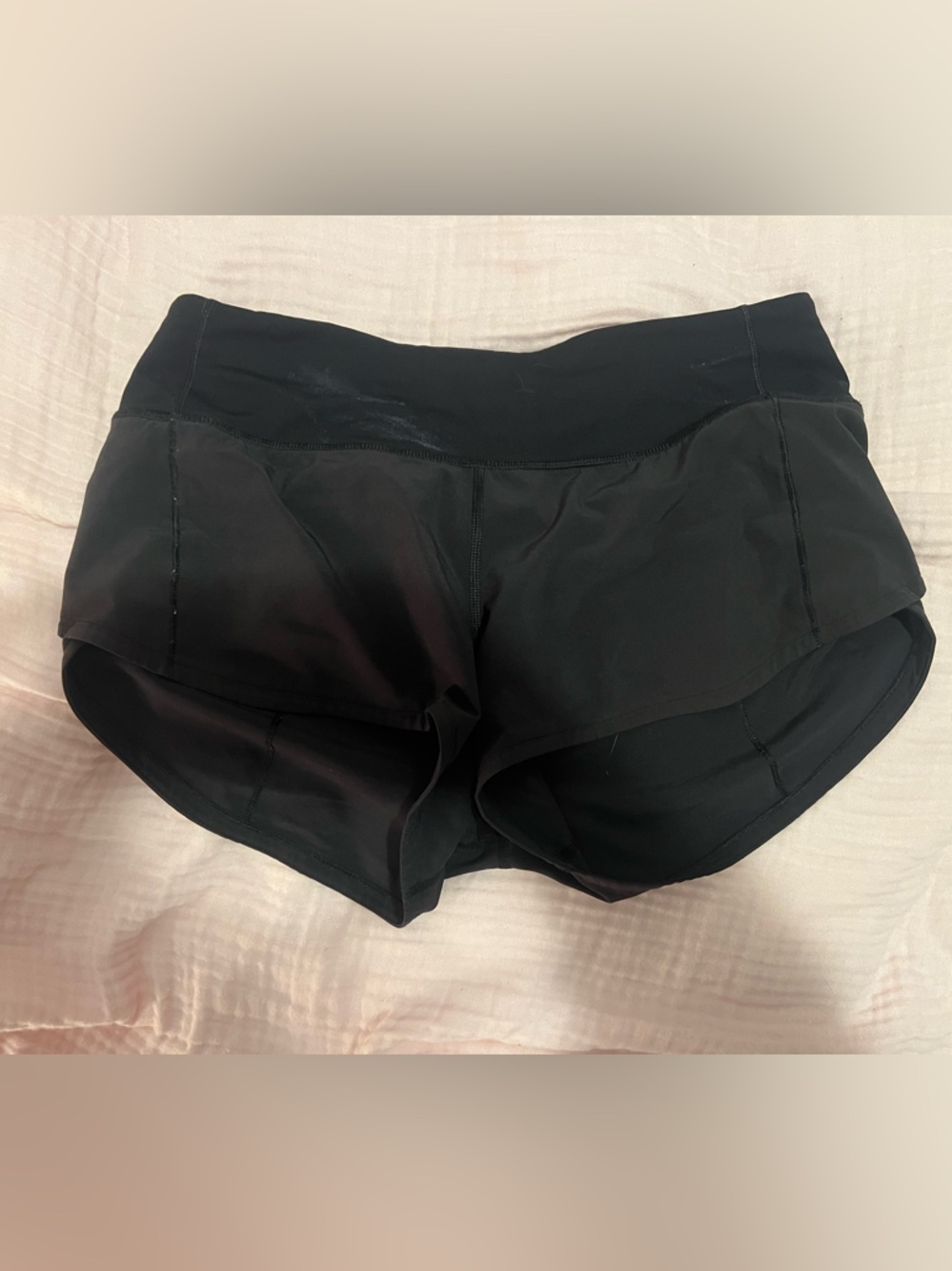 Lululemon old style black shorts